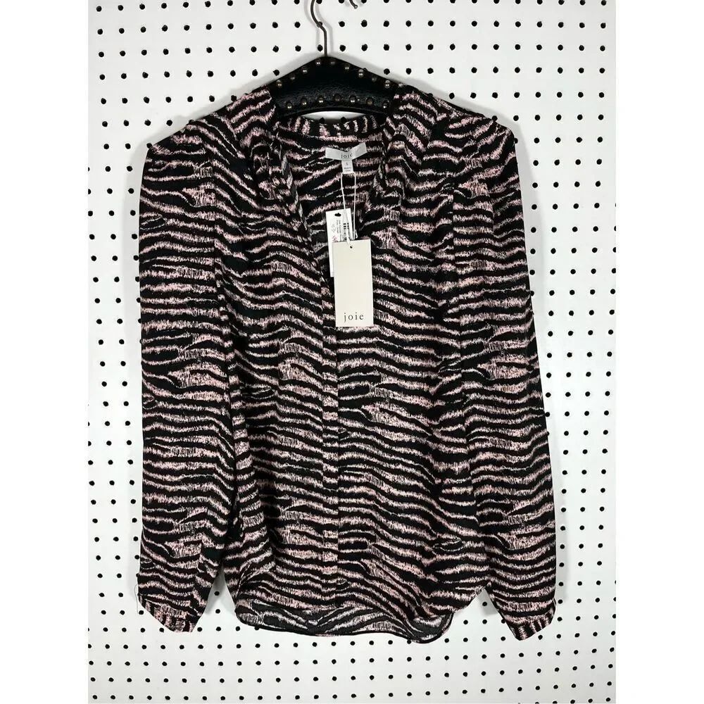 Joie Kayvan Tiger print blouse size S